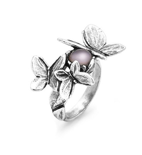 Anello donna Butterfly in argento 