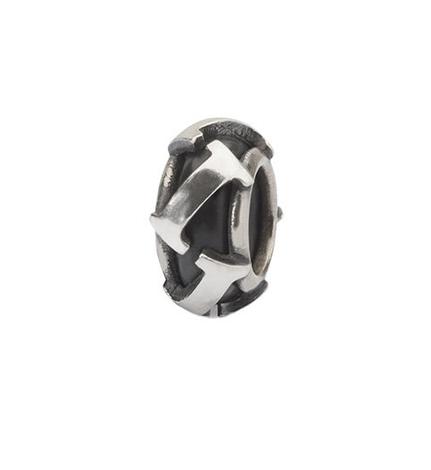 Beads stop per charm in argento lettera I Trollbeads  