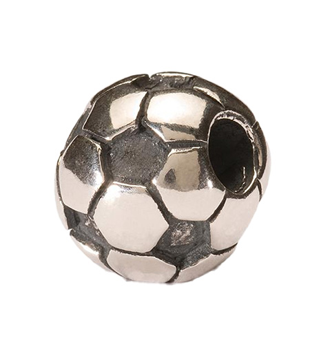 Beads ciondolo in argento Pallone da Calcio Trollbeads   