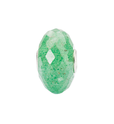 Beads ciondolo pietra preziosa Avventurina verde Trollbeads