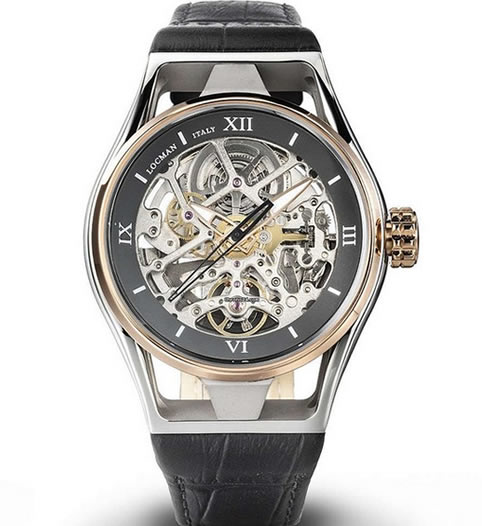Montecristo Skeleton Locman chronograph watch