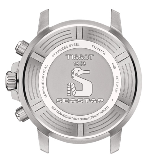  Tissot Seastar 1000 Quartz Chronograph verde