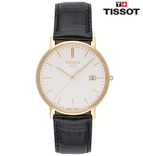  Tissot Goldrun Sapphire 18K Gold
