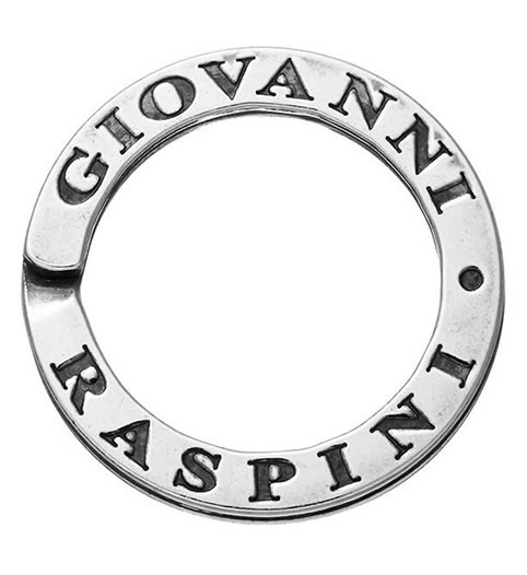 Bisè key ring in 925 silver Giovanni Raspini